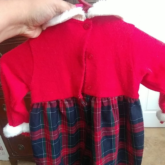 Girls 24 month Christmas Ugly Sweater Romper - Picture 5 of 6